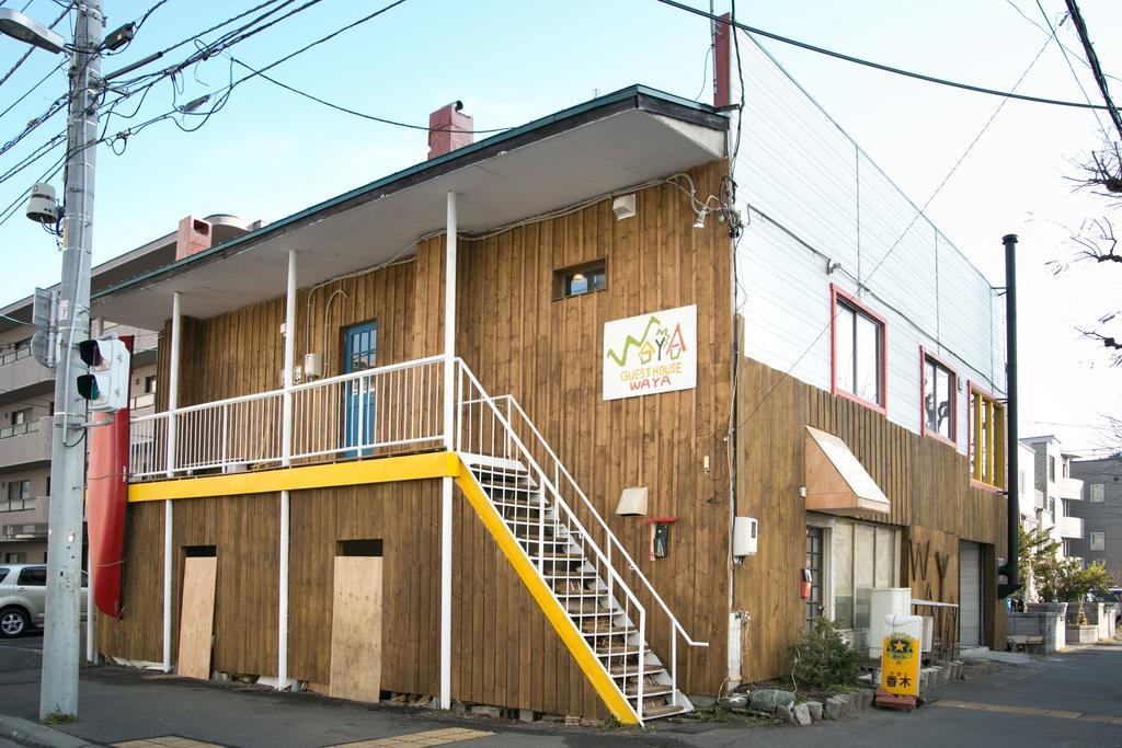 Guest House Waya Sapporo Exterior photo